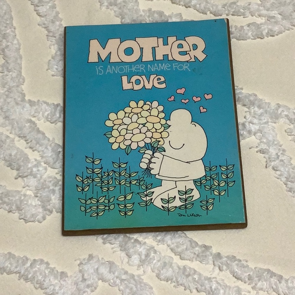 Vintage Ziggy Mother Plaque